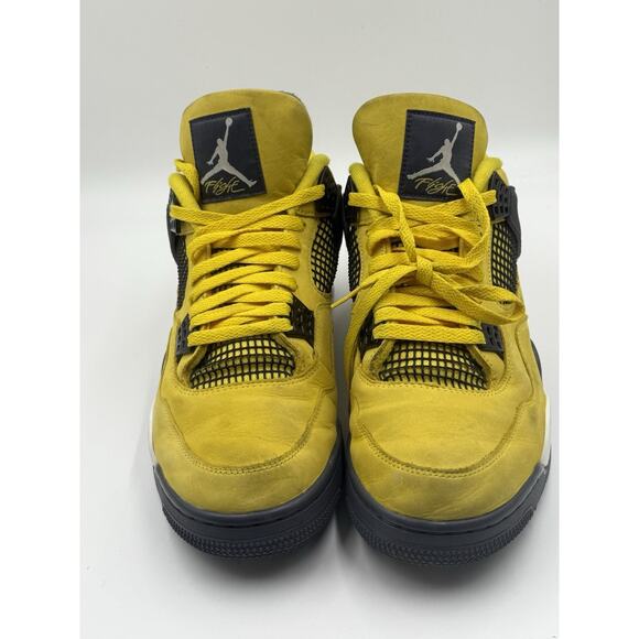 Size 12 - Jordan 4 Retro Mid Lightning - Picture 2 of 6